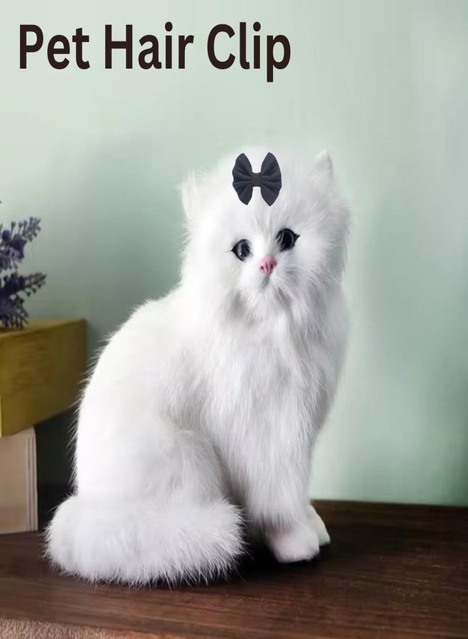 Western Era Dog Bow Hair Clip | Stylish Pet Accessory | Soft, Comfortable | Small, Medium & Large Dogs | Grooming, Photoshoots, Parties Fashionable & Durable Design for Pets (Black) - Image 5